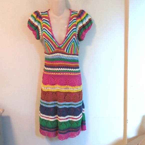 Love The Label Larona Crochet Dress S - Picture 4 of 16